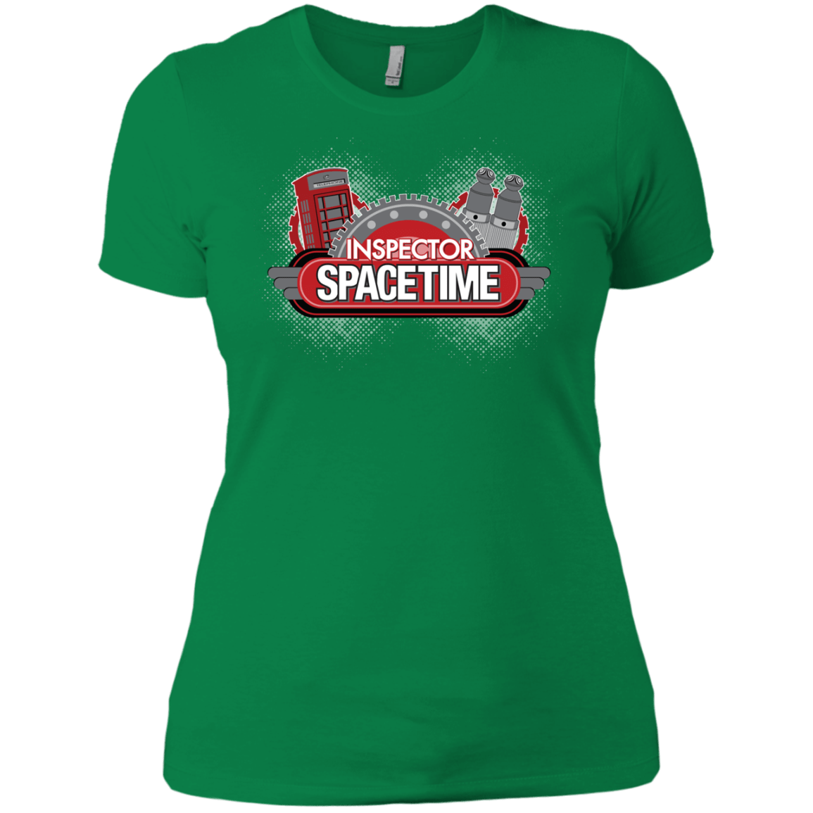 T-Shirts Kelly Green / X-Small Inspector Spacetime Women's Premium T-Shirt