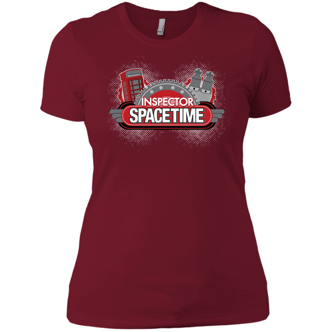 T-Shirts Scarlet / X-Small Inspector Spacetime Women's Premium T-Shirt