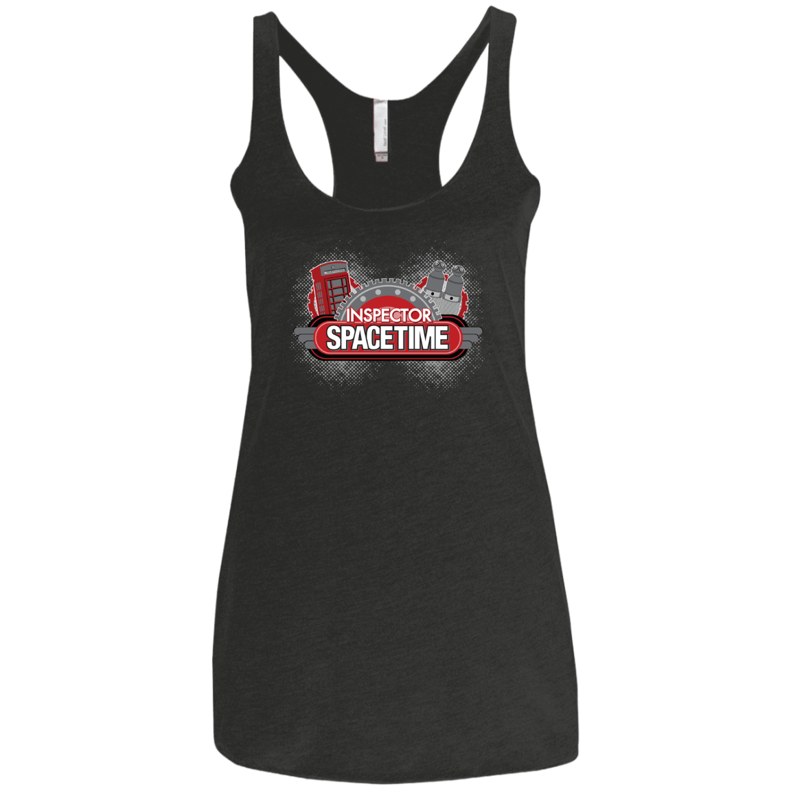 T-Shirts Vintage Black / X-Small Inspector Spacetime Women's Triblend Racerback Tank