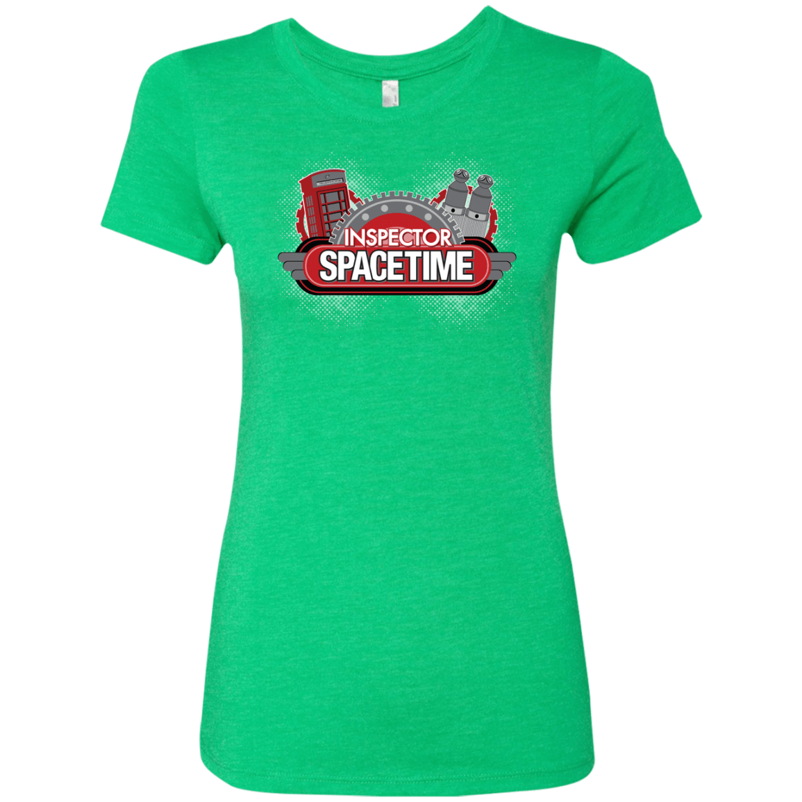 T-Shirts Envy / S Inspector Spacetime Women's Triblend T-Shirt