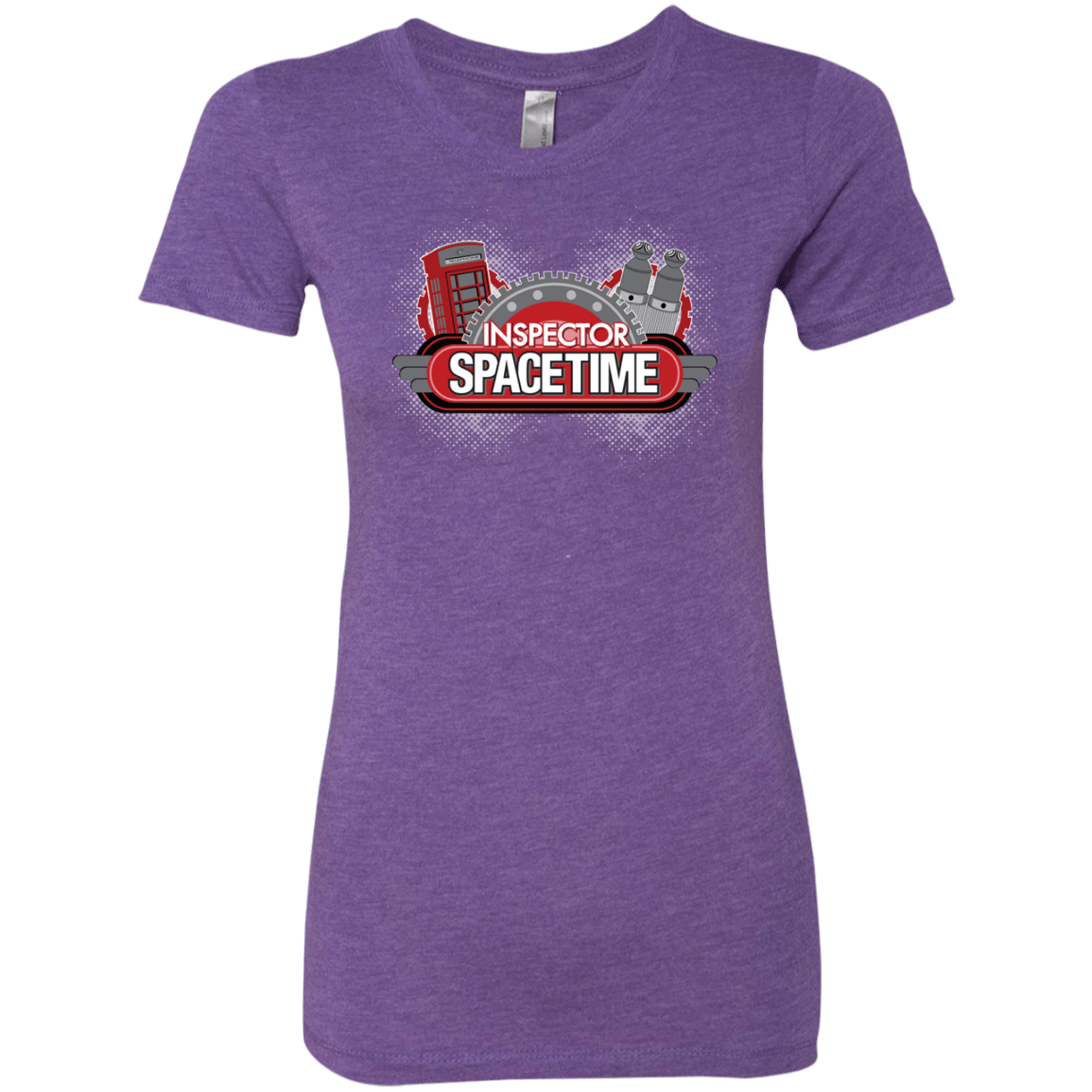 T-Shirts Purple Rush / S Inspector Spacetime Women's Triblend T-Shirt