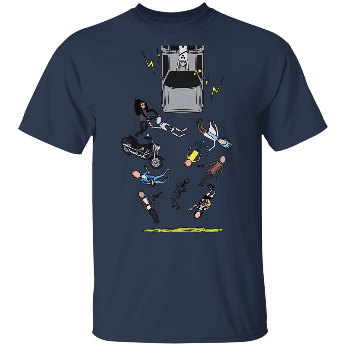 T-Shirts Navy / YXS Inter-Dimensional Time Travel Youth T-Shirt