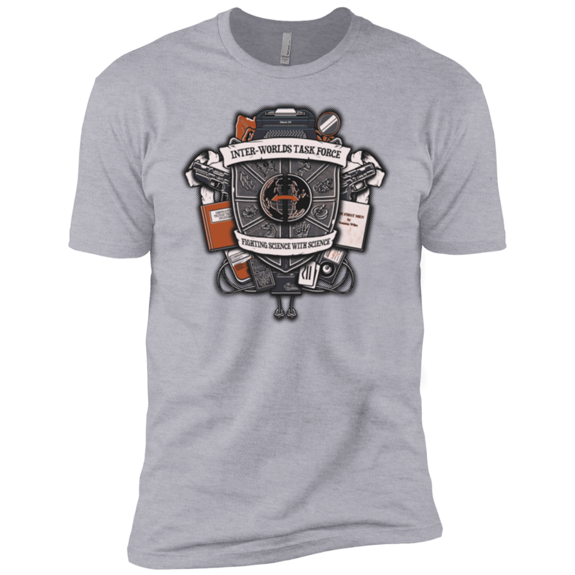 T-Shirts Heather Grey / YXS Inter Worlds Task Force Boys Premium T-Shirt
