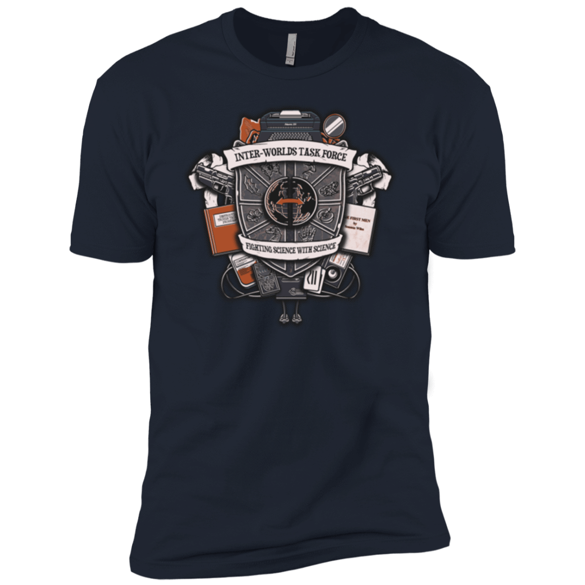 T-Shirts Midnight Navy / YXS Inter Worlds Task Force Boys Premium T-Shirt