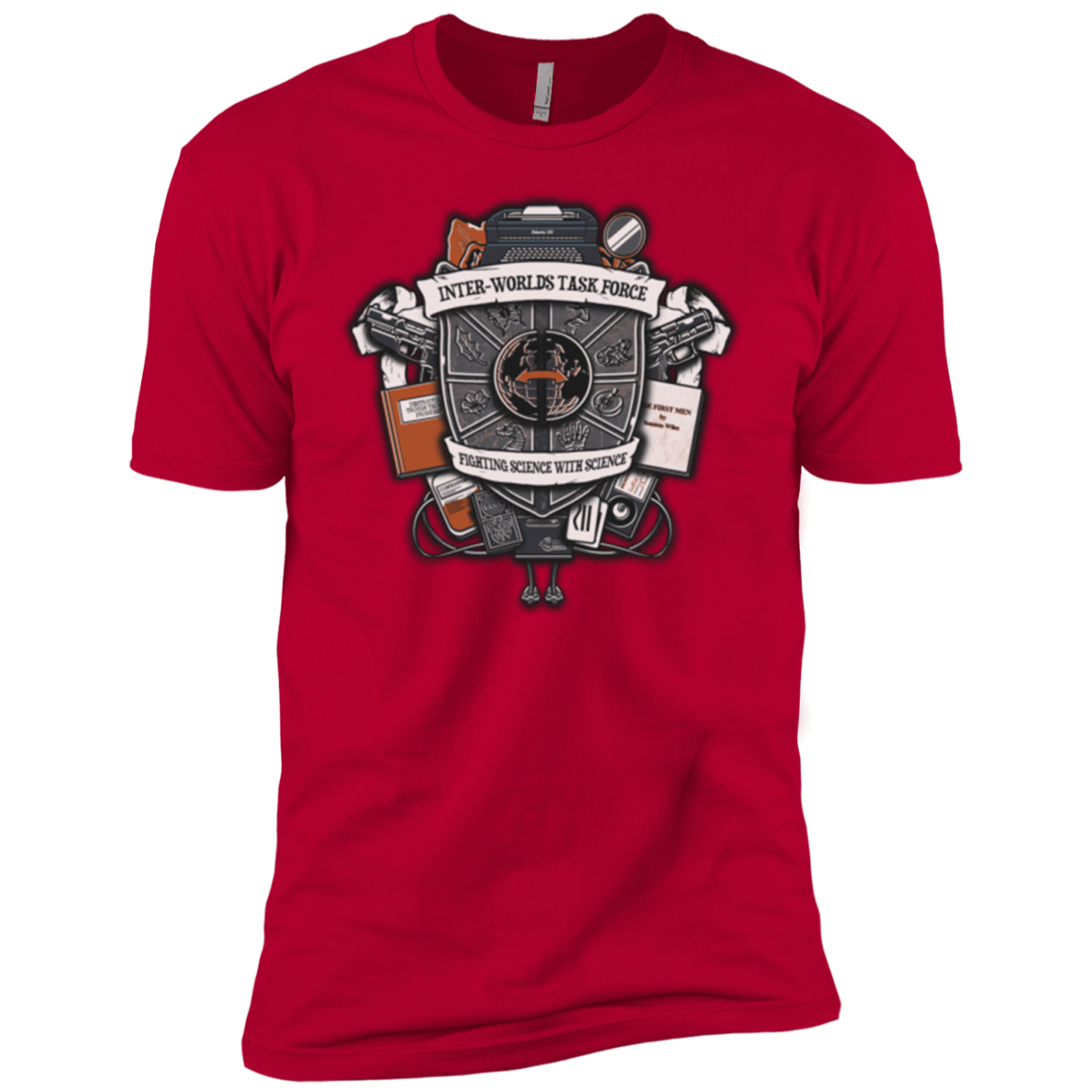 T-Shirts Red / YXS Inter Worlds Task Force Boys Premium T-Shirt