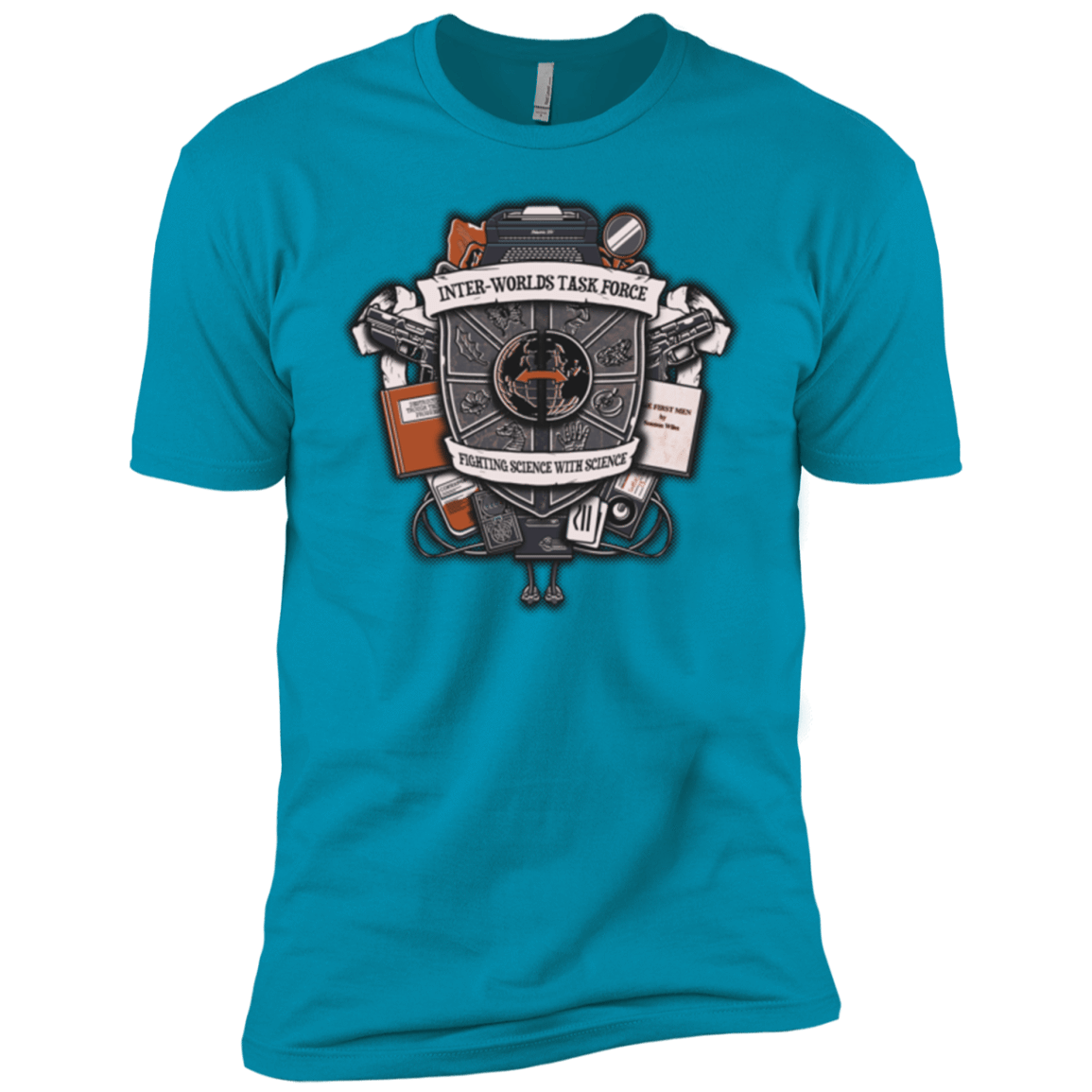 T-Shirts Turquoise / YXS Inter Worlds Task Force Boys Premium T-Shirt