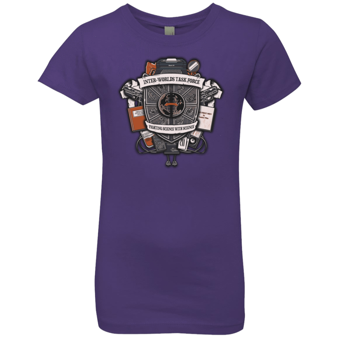 T-Shirts Purple Rush / YXS Inter Worlds Task Force Girls Premium T-Shirt