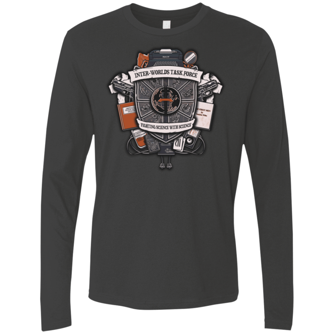 T-Shirts Heavy Metal / Small Inter Worlds Task Force Men's Premium Long Sleeve