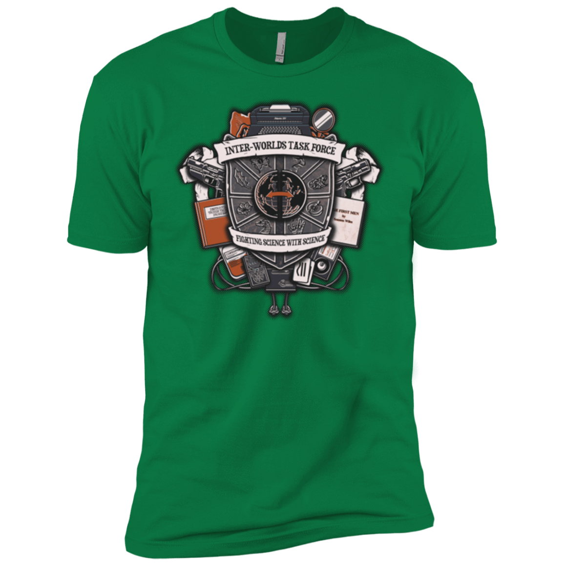T-Shirts Kelly Green / X-Small Inter Worlds Task Force Men's Premium T-Shirt