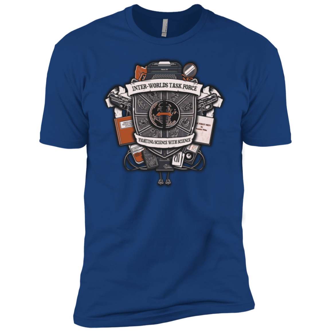 T-Shirts Royal / X-Small Inter Worlds Task Force Men's Premium T-Shirt