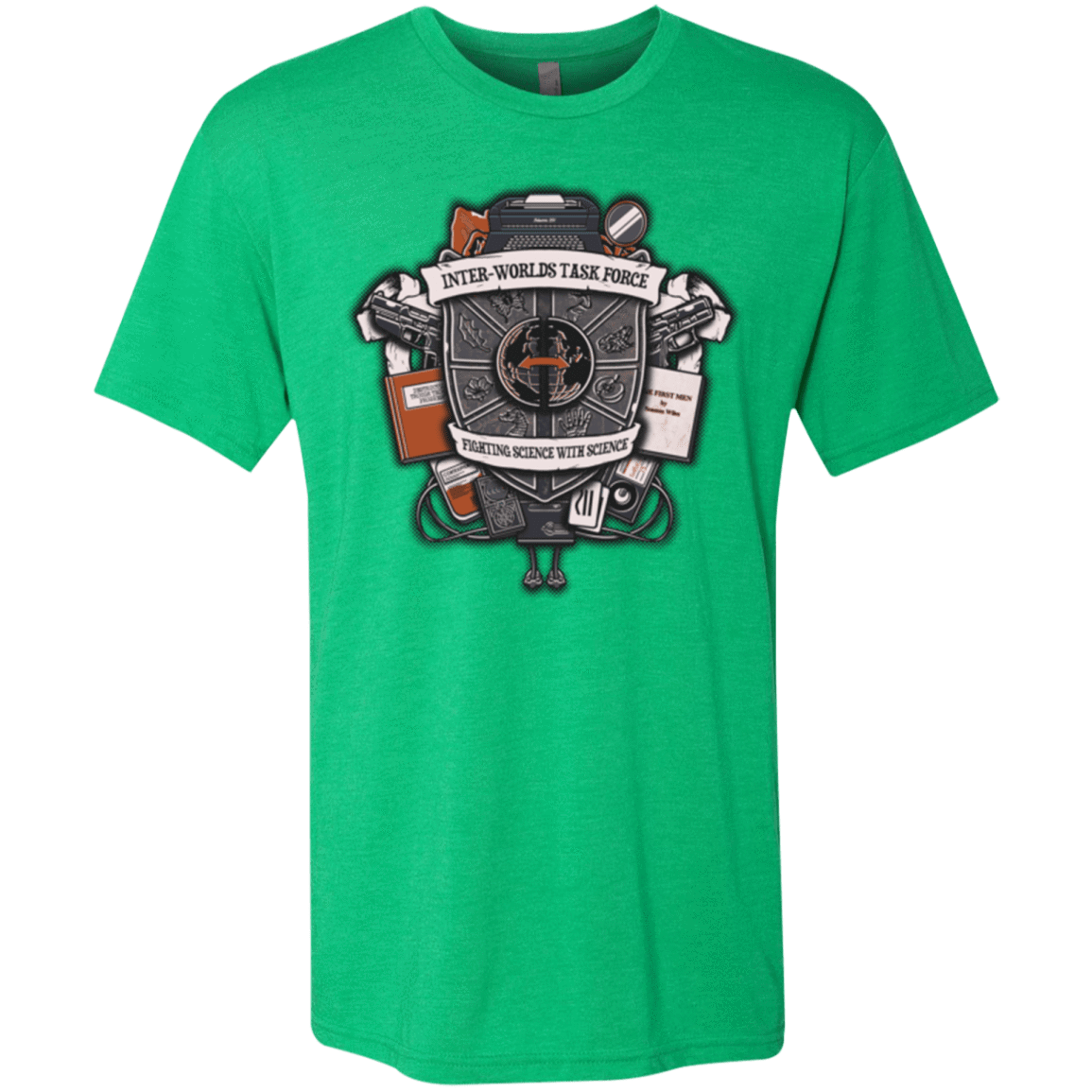T-Shirts Envy / Small Inter Worlds Task Force Men's Triblend T-Shirt