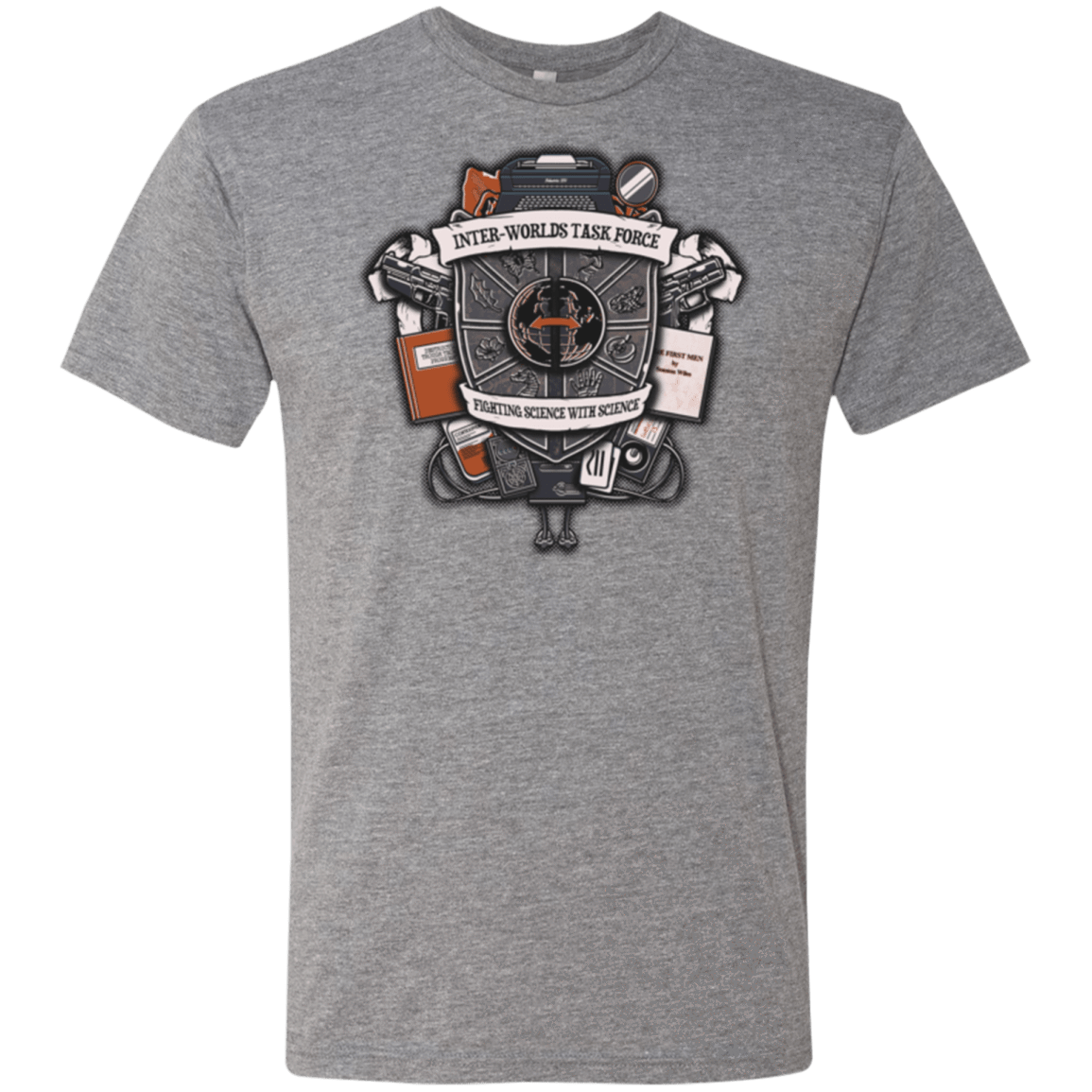 T-Shirts Premium Heather / Small Inter Worlds Task Force Men's Triblend T-Shirt