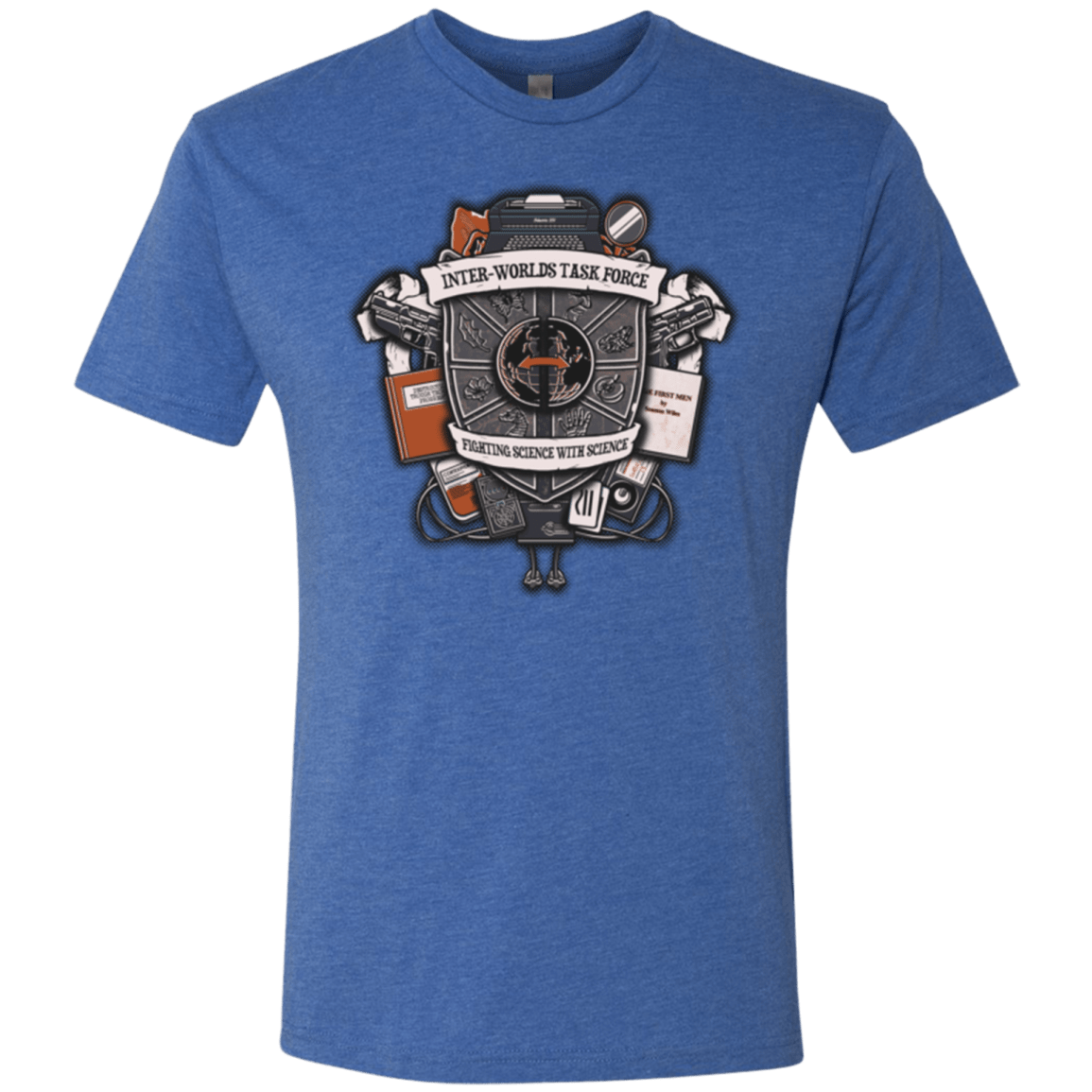 T-Shirts Vintage Royal / Small Inter Worlds Task Force Men's Triblend T-Shirt