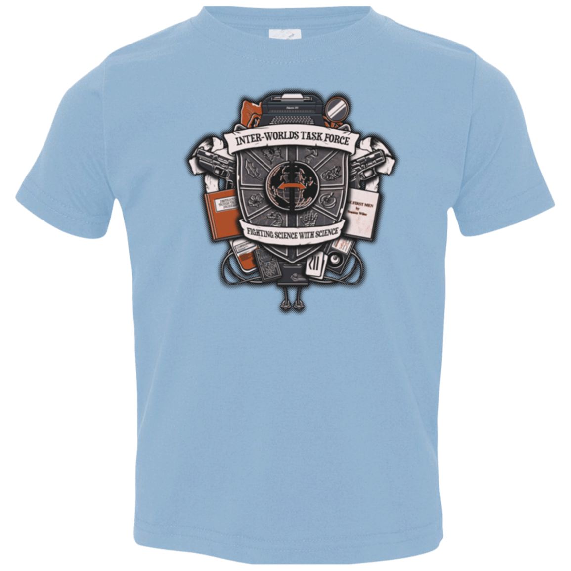 T-Shirts Light Blue / 2T Inter Worlds Task Force Toddler Premium T-Shirt