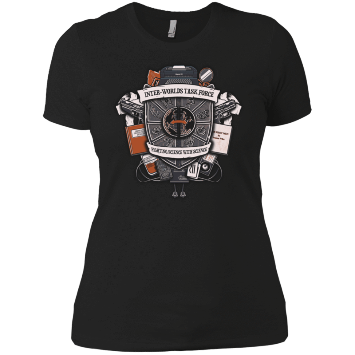 T-Shirts Black / X-Small Inter Worlds Task Force Women's Premium T-Shirt