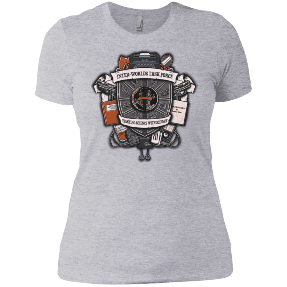 T-Shirts Heather Grey / X-Small Inter Worlds Task Force Women's Premium T-Shirt