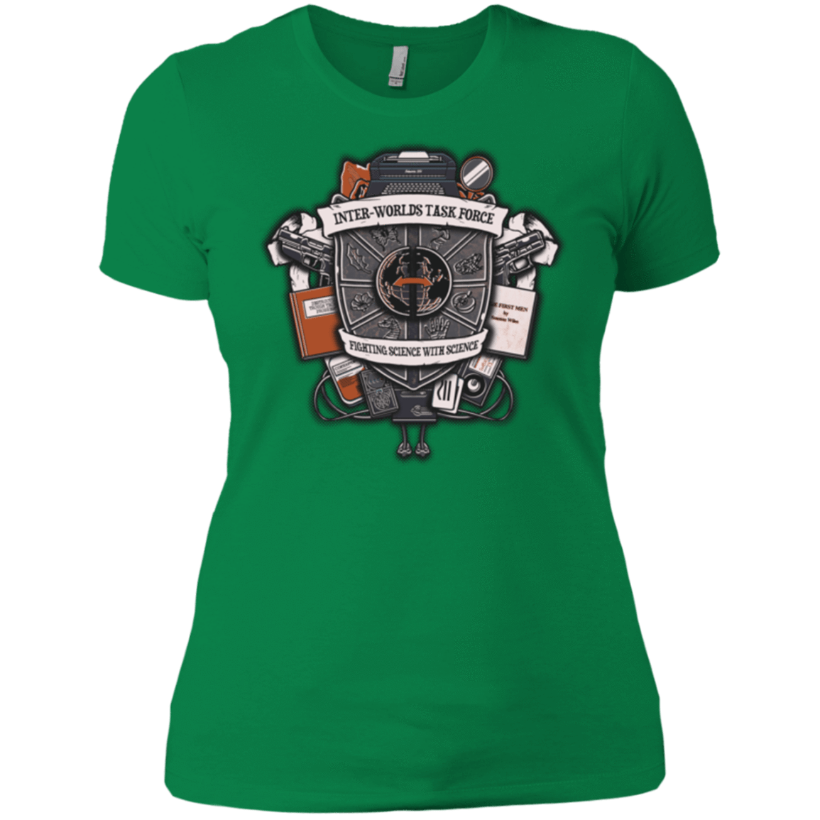 T-Shirts Kelly Green / X-Small Inter Worlds Task Force Women's Premium T-Shirt