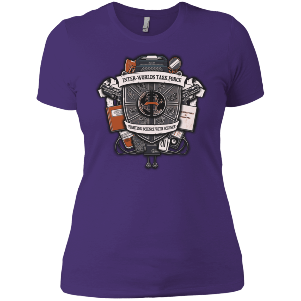 T-Shirts Purple / X-Small Inter Worlds Task Force Women's Premium T-Shirt