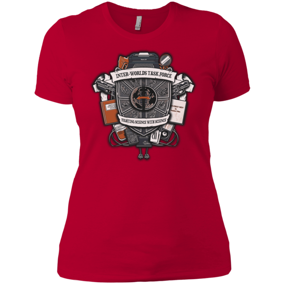 T-Shirts Red / X-Small Inter Worlds Task Force Women's Premium T-Shirt