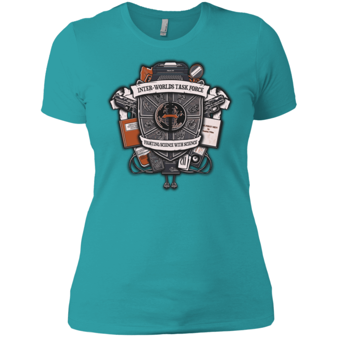 T-Shirts Tahiti Blue / X-Small Inter Worlds Task Force Women's Premium T-Shirt