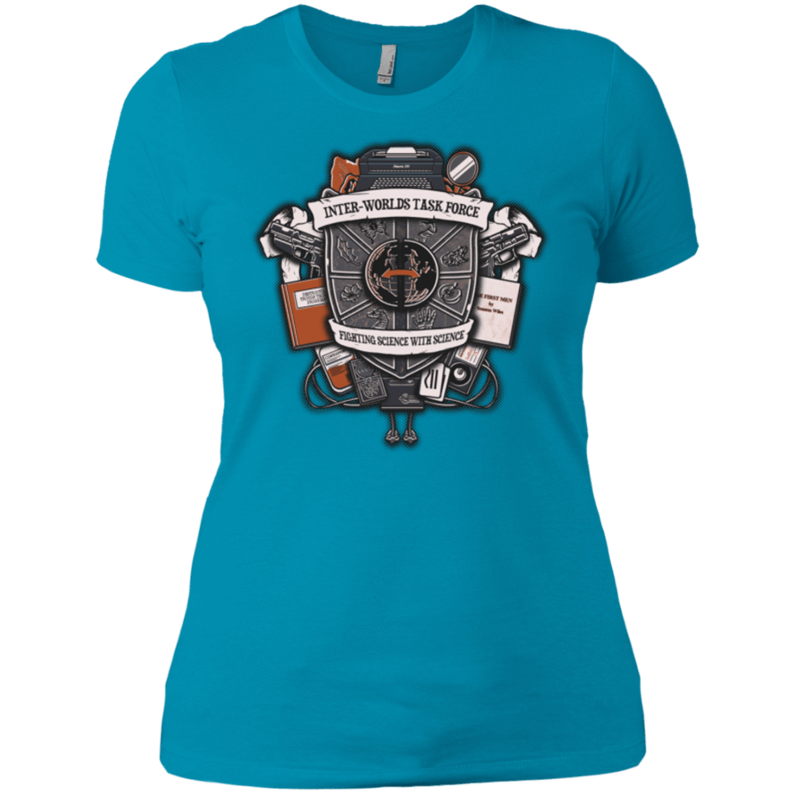 T-Shirts Turquoise / X-Small Inter Worlds Task Force Women's Premium T-Shirt
