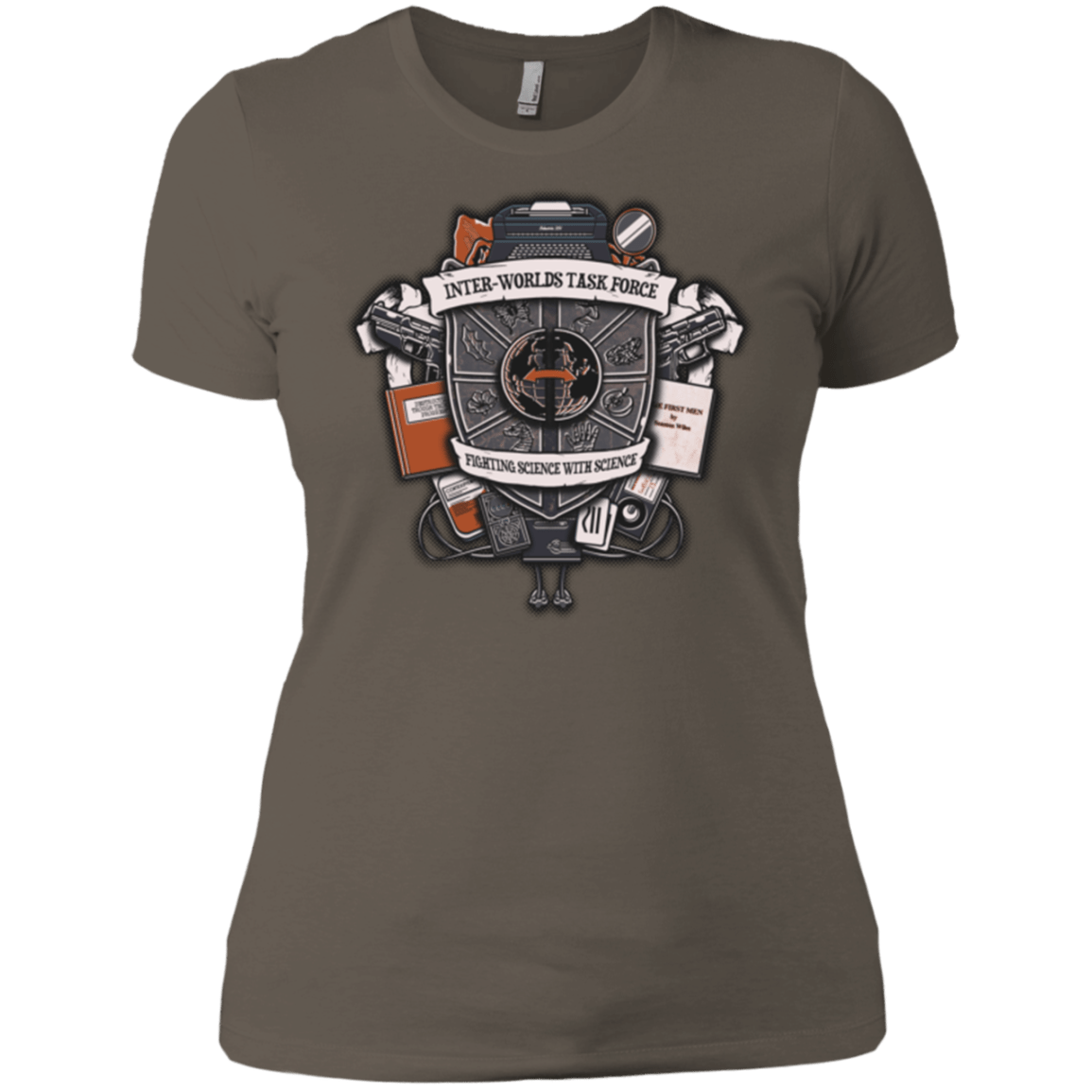 T-Shirts Warm Grey / X-Small Inter Worlds Task Force Women's Premium T-Shirt