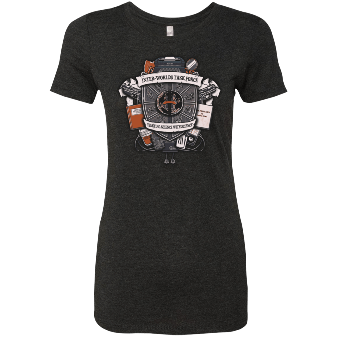 T-Shirts Vintage Black / Small Inter Worlds Task Force Women's Triblend T-Shirt