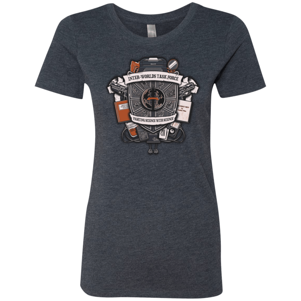 T-Shirts Vintage Navy / Small Inter Worlds Task Force Women's Triblend T-Shirt