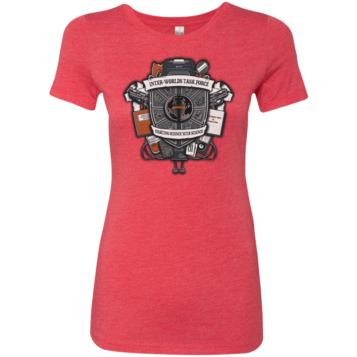 T-Shirts Vintage Red / Small Inter Worlds Task Force Women's Triblend T-Shirt