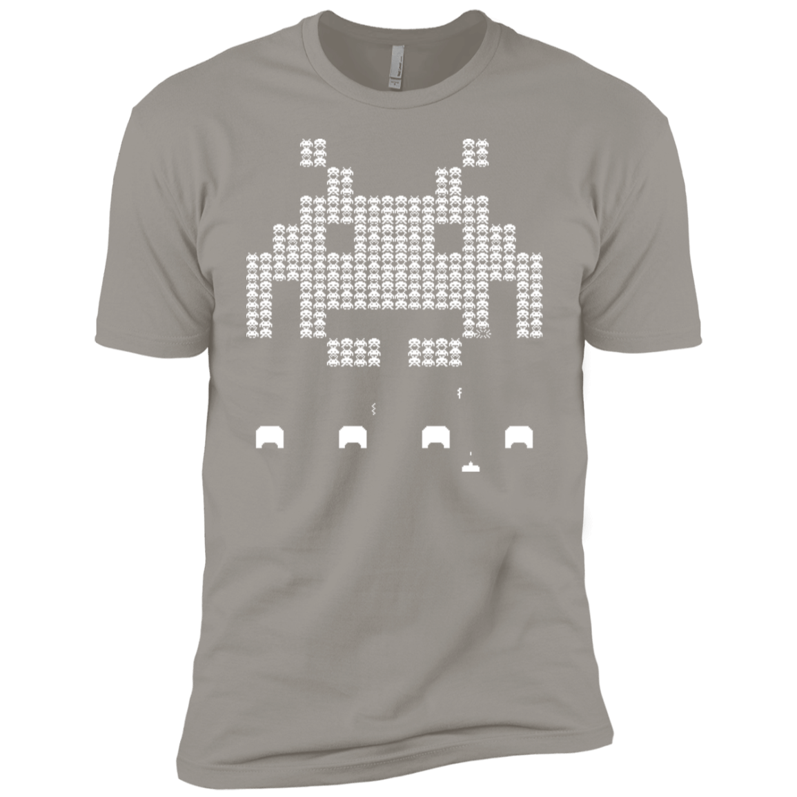 T-Shirts Light Grey / YXS Invade Boys Premium T-Shirt