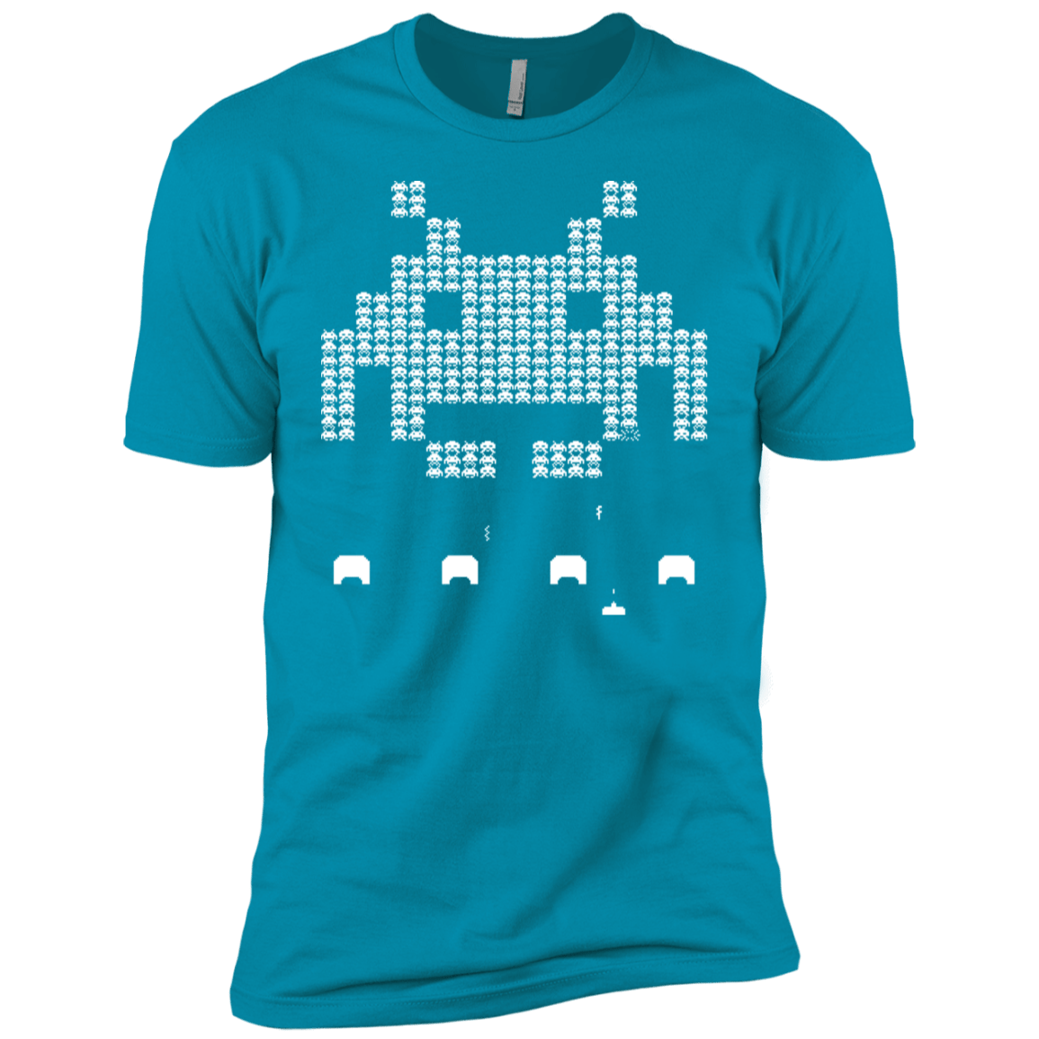 T-Shirts Turquoise / YXS Invade Boys Premium T-Shirt