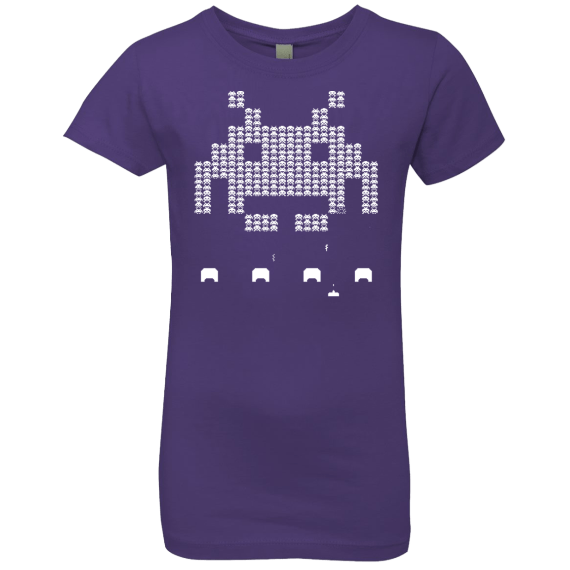 T-Shirts Purple Rush / YXS Invade Girls Premium T-Shirt