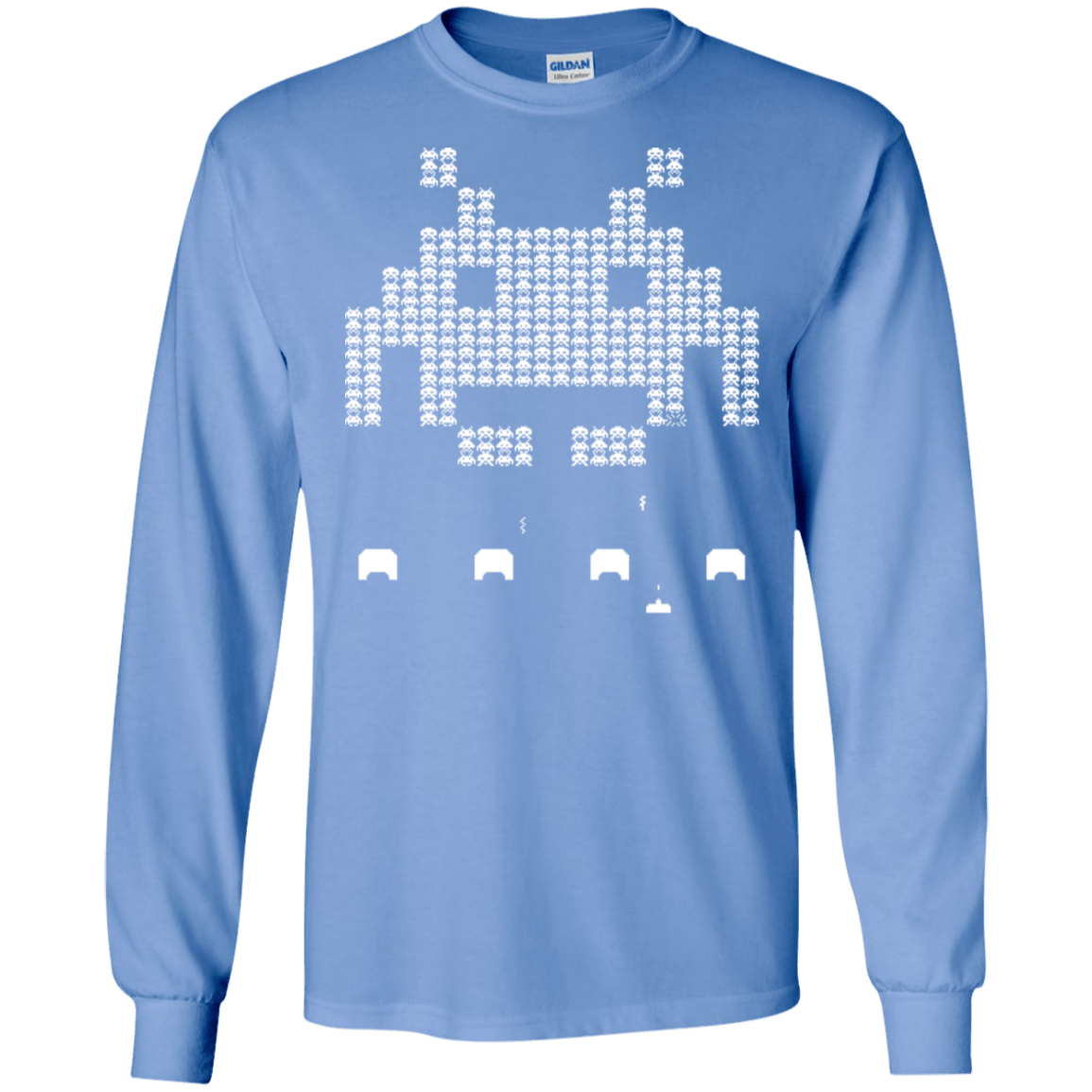 T-Shirts Carolina Blue / S Invade Men's Long Sleeve T-Shirt