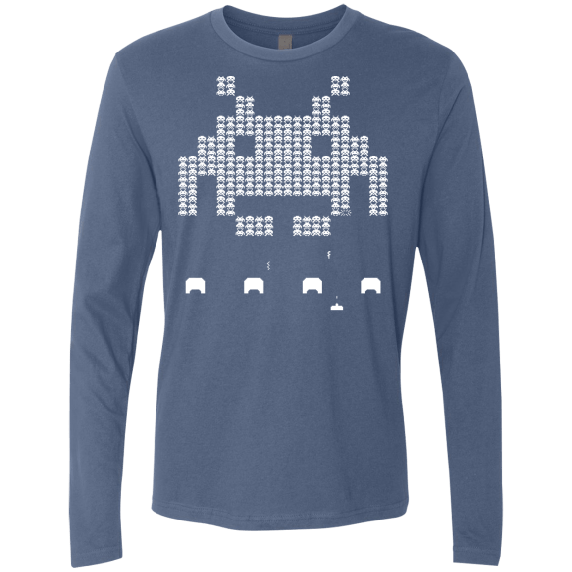 T-Shirts Indigo / S Invade Men's Premium Long Sleeve