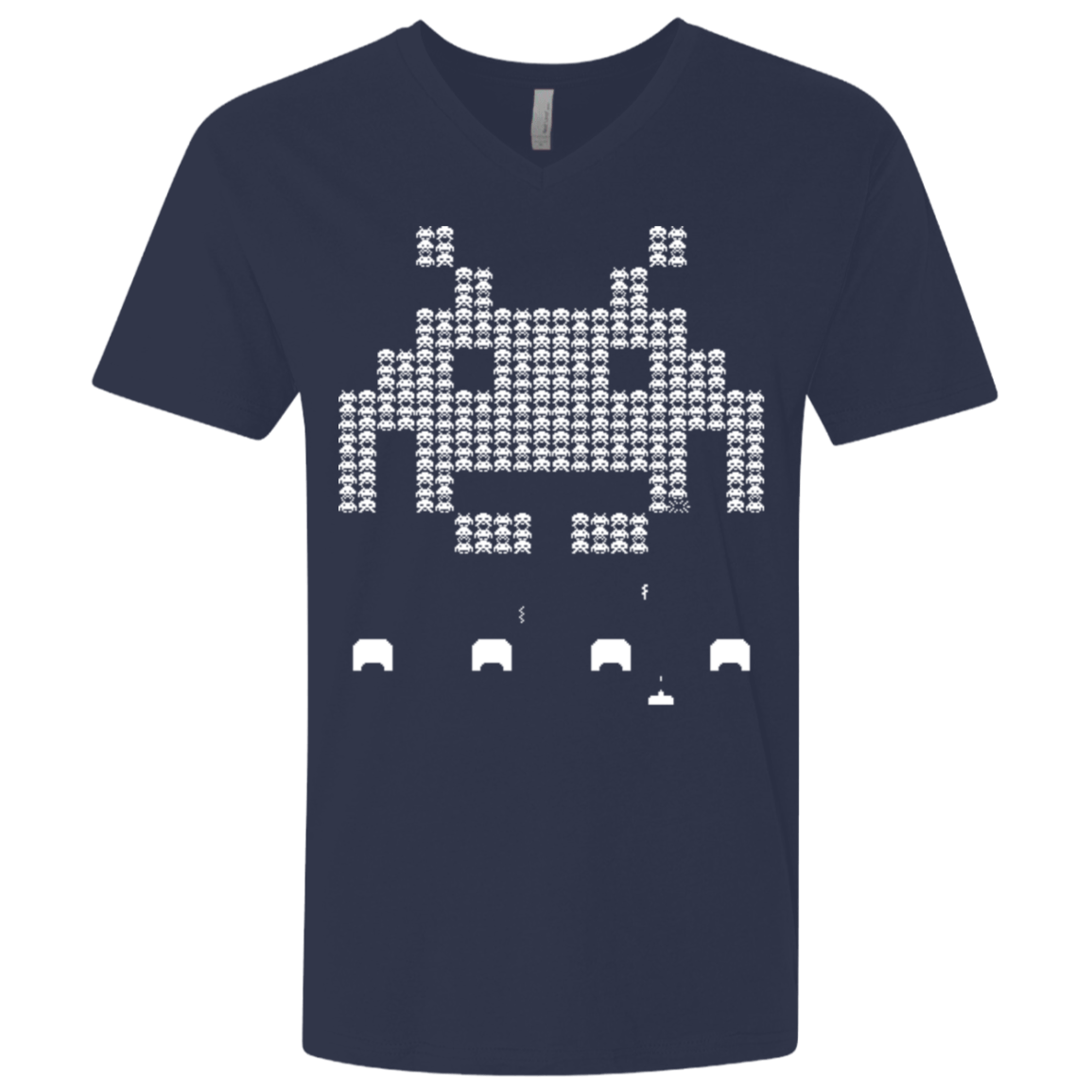 T-Shirts Midnight Navy / X-Small Invade Men's Premium V-Neck