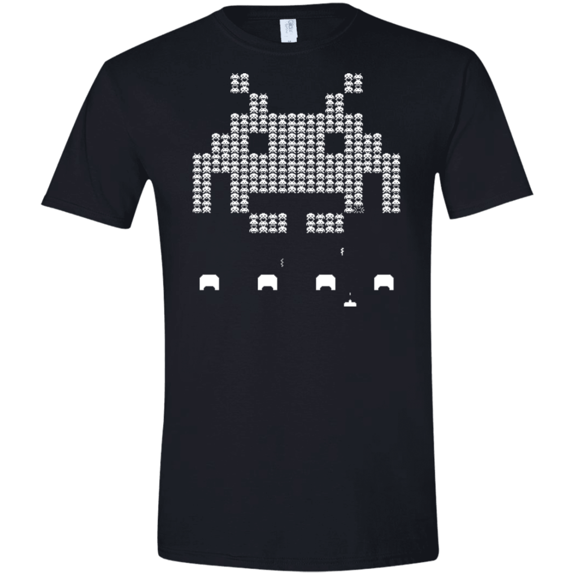 T-Shirts Black / X-Small Invade Men's Semi-Fitted Softstyle