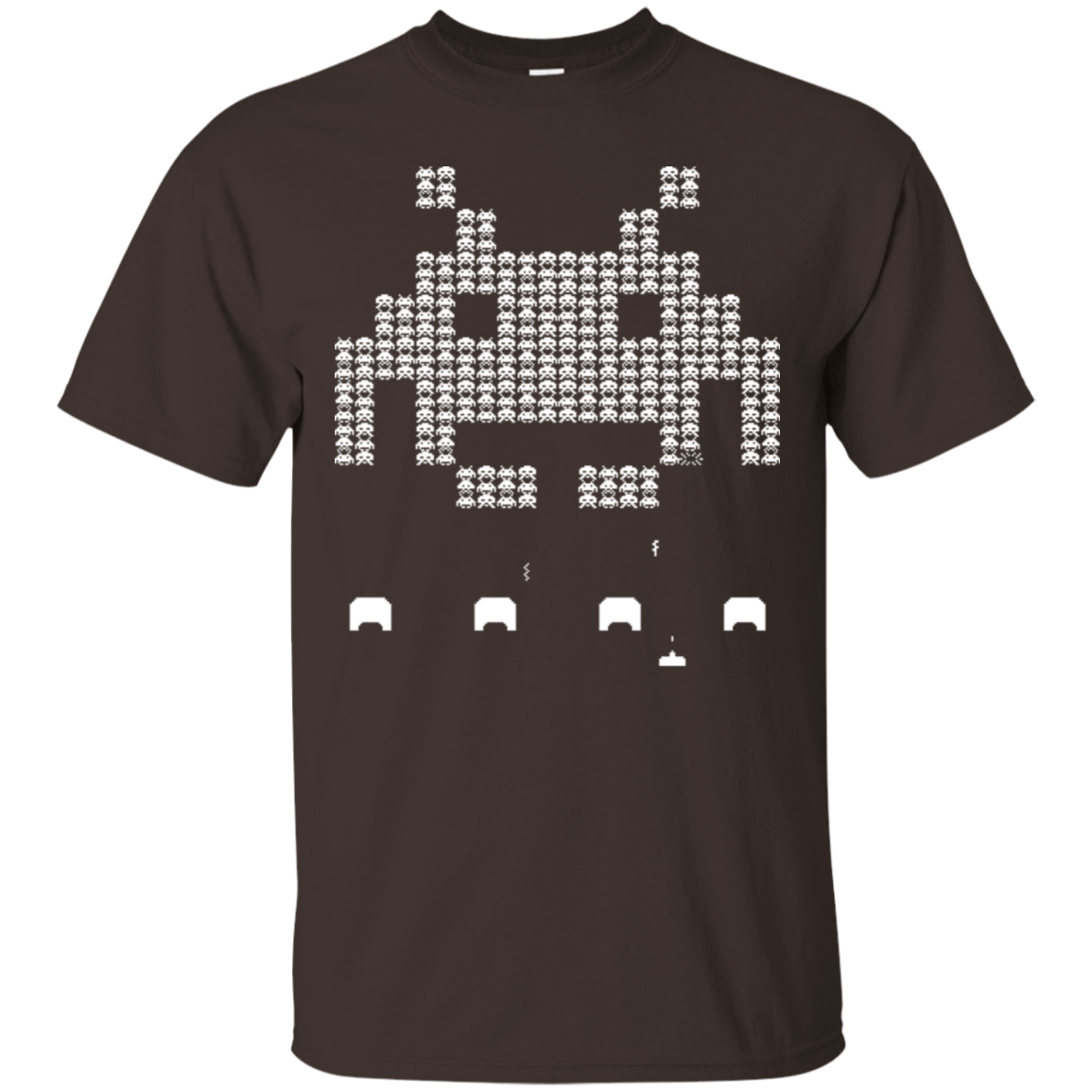 T-Shirts Dark Chocolate / S Invade T-Shirt