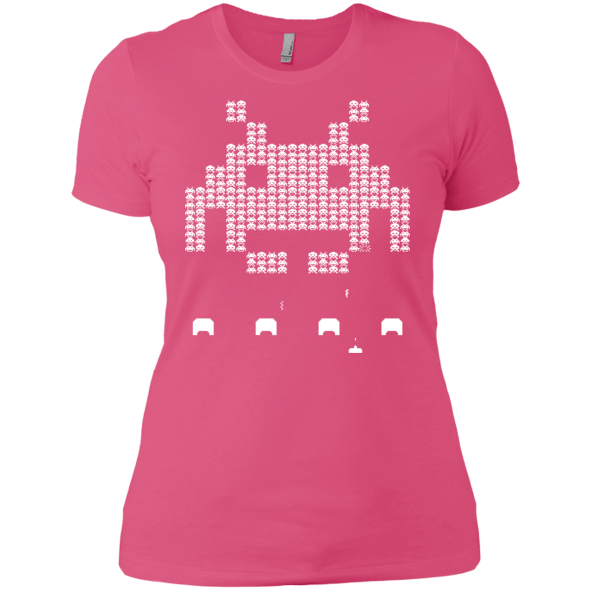 T-Shirts Hot Pink / X-Small Invade Women's Premium T-Shirt