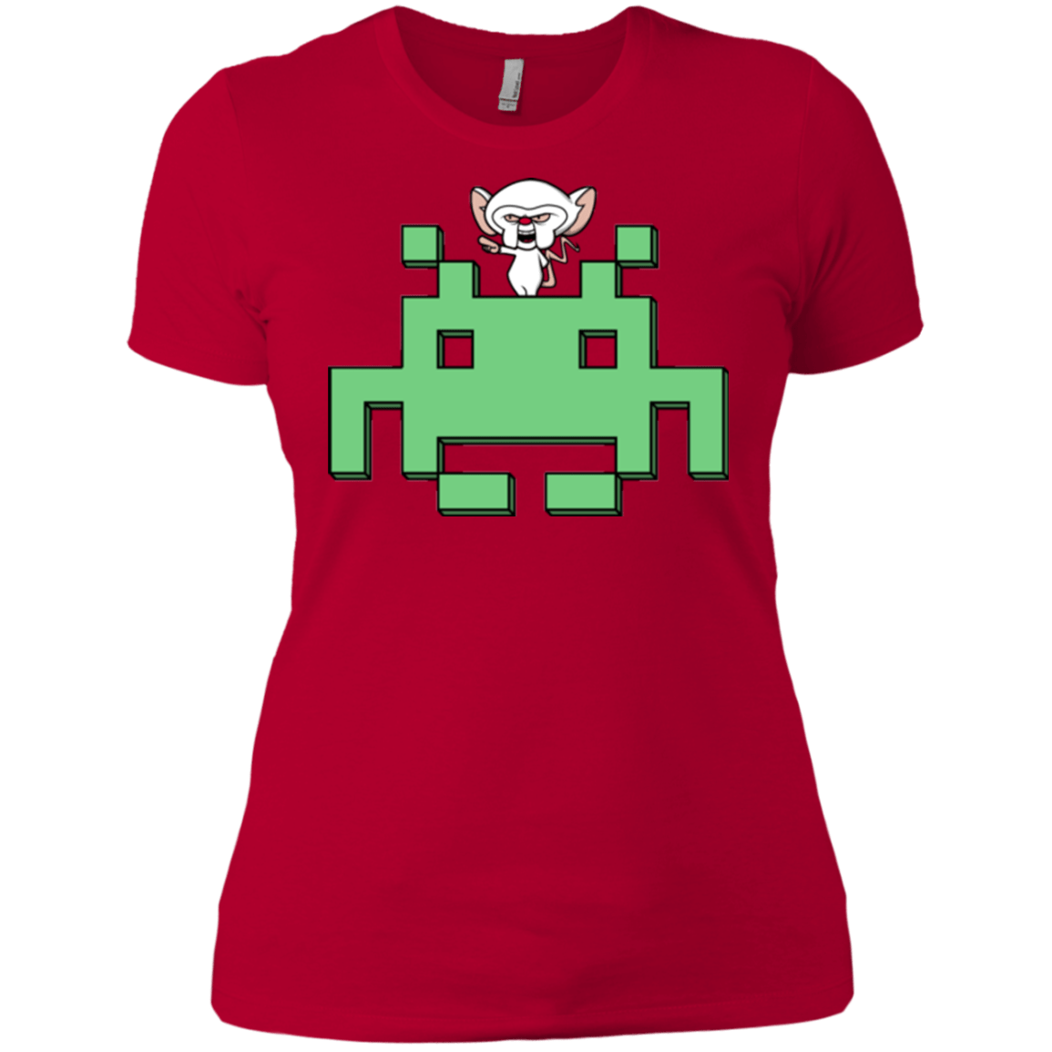 T-Shirts Red / X-Small Invaderbrain Women's Premium T-Shirt