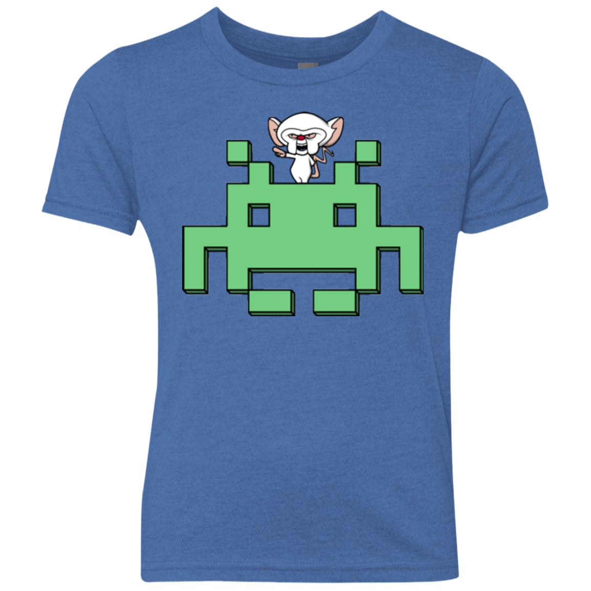 T-Shirts Vintage Royal / YXS Invaderbrain Youth Triblend T-Shirt