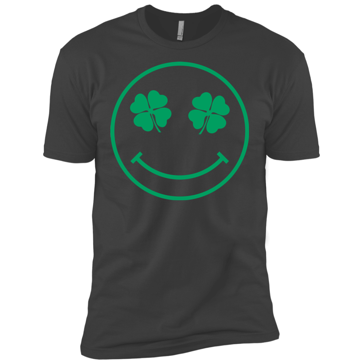 T-Shirts Heavy Metal / X-Small Irish Smiley Men's Premium T-Shirt