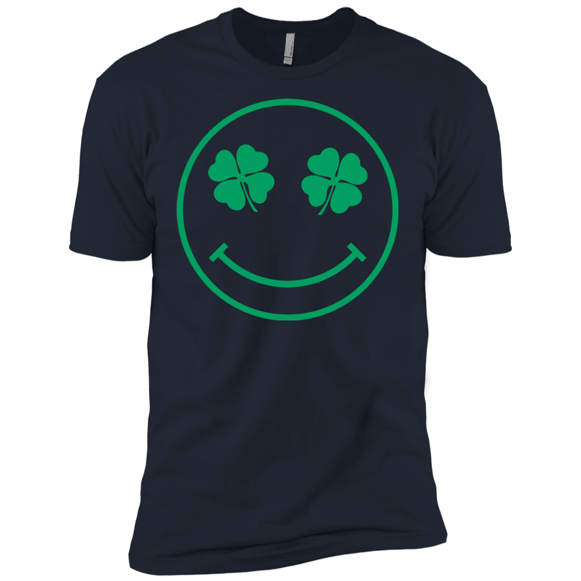 T-Shirts Midnight Navy / X-Small Irish Smiley Men's Premium T-Shirt