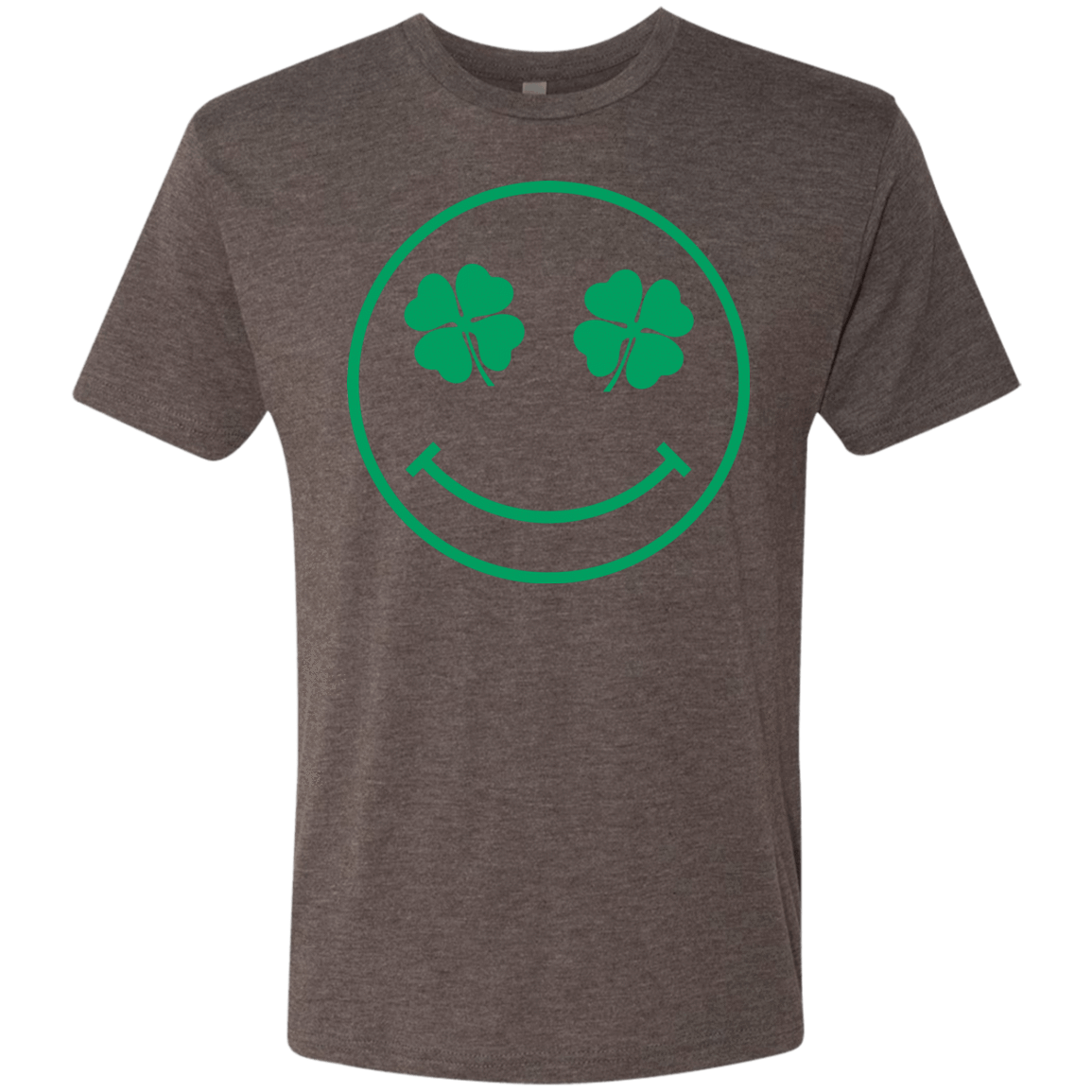 T-Shirts Macchiato / Small Irish Smiley Men's Triblend T-Shirt