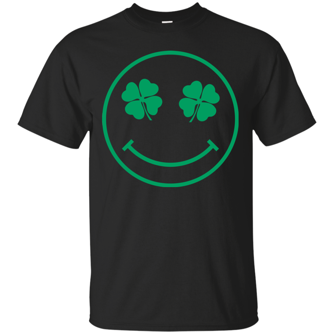 T-Shirts Black / Small Irish Smiley T-Shirt