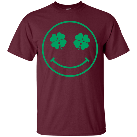 T-Shirts Maroon / Small Irish Smiley T-Shirt