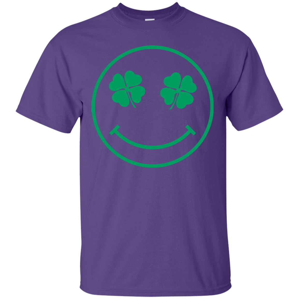 T-Shirts Purple / Small Irish Smiley T-Shirt