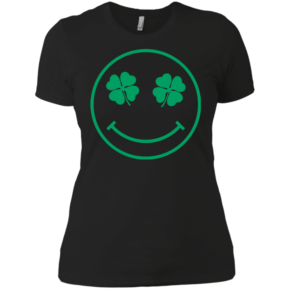 T-Shirts Black / X-Small Irish Smiley Women's Premium T-Shirt