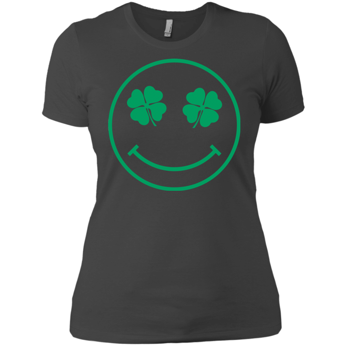 T-Shirts Heavy Metal / X-Small Irish Smiley Women's Premium T-Shirt
