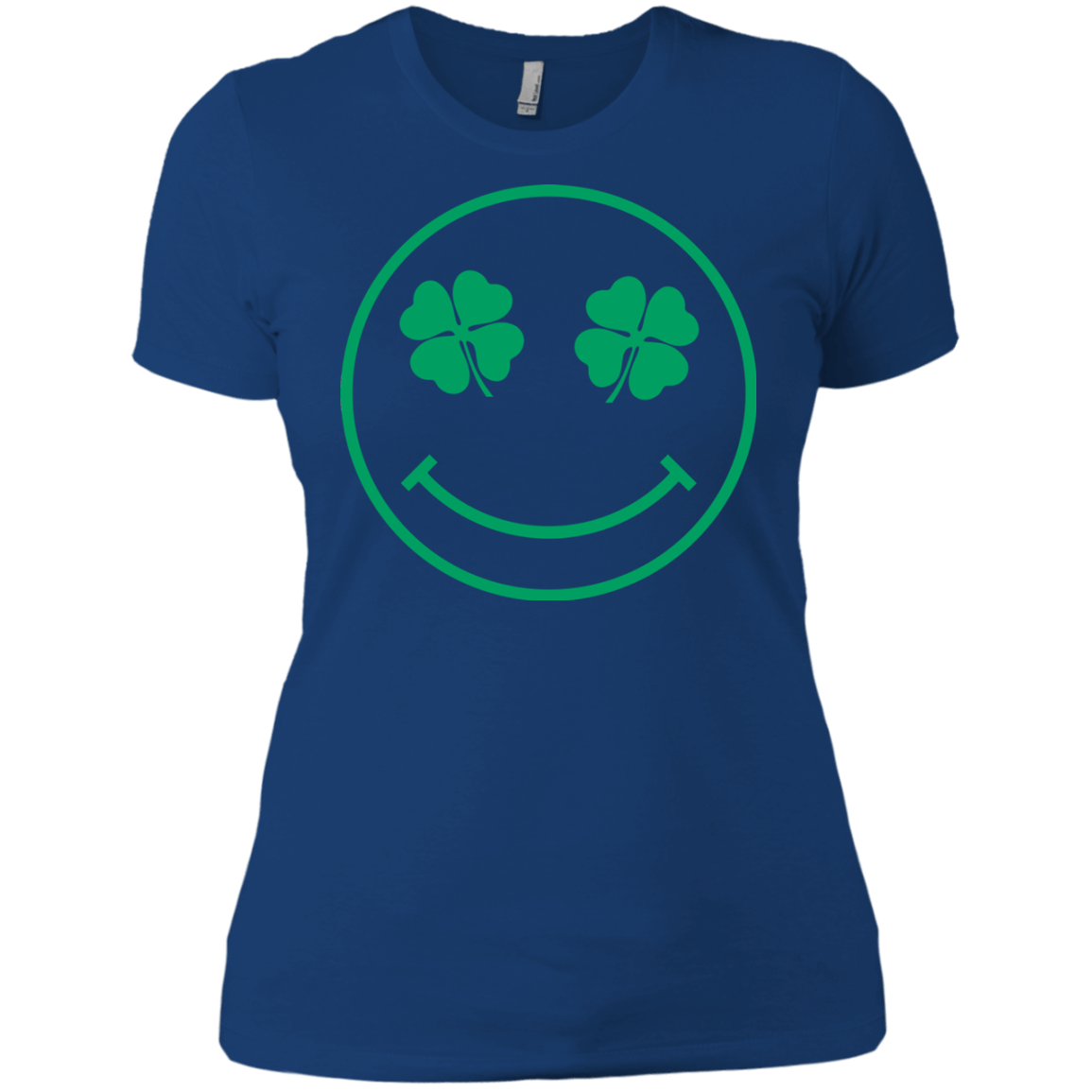 T-Shirts Royal / X-Small Irish Smiley Women's Premium T-Shirt