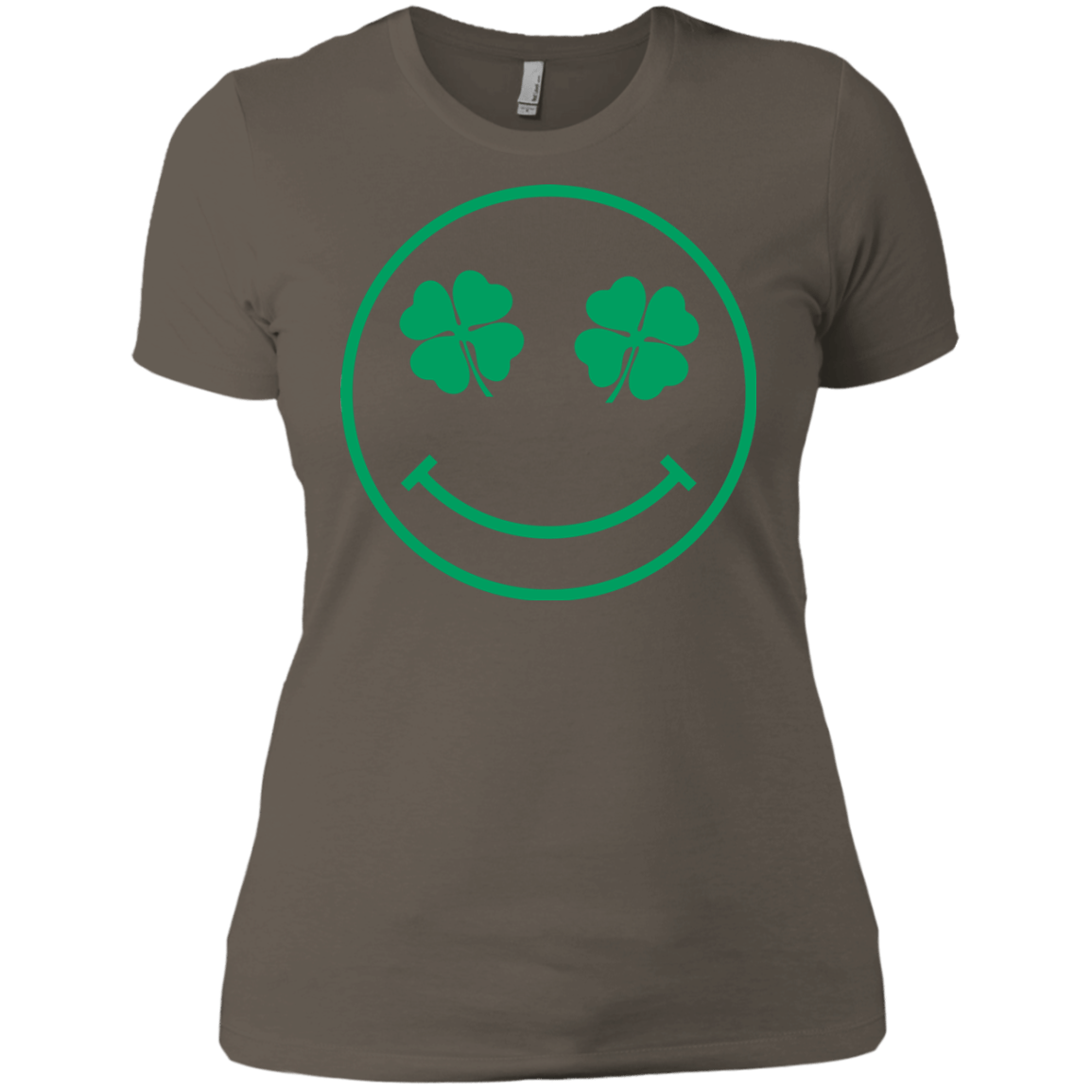 T-Shirts Warm Grey / X-Small Irish Smiley Women's Premium T-Shirt